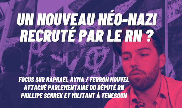 Un nouveau néo-nazi recruté par le RN? 